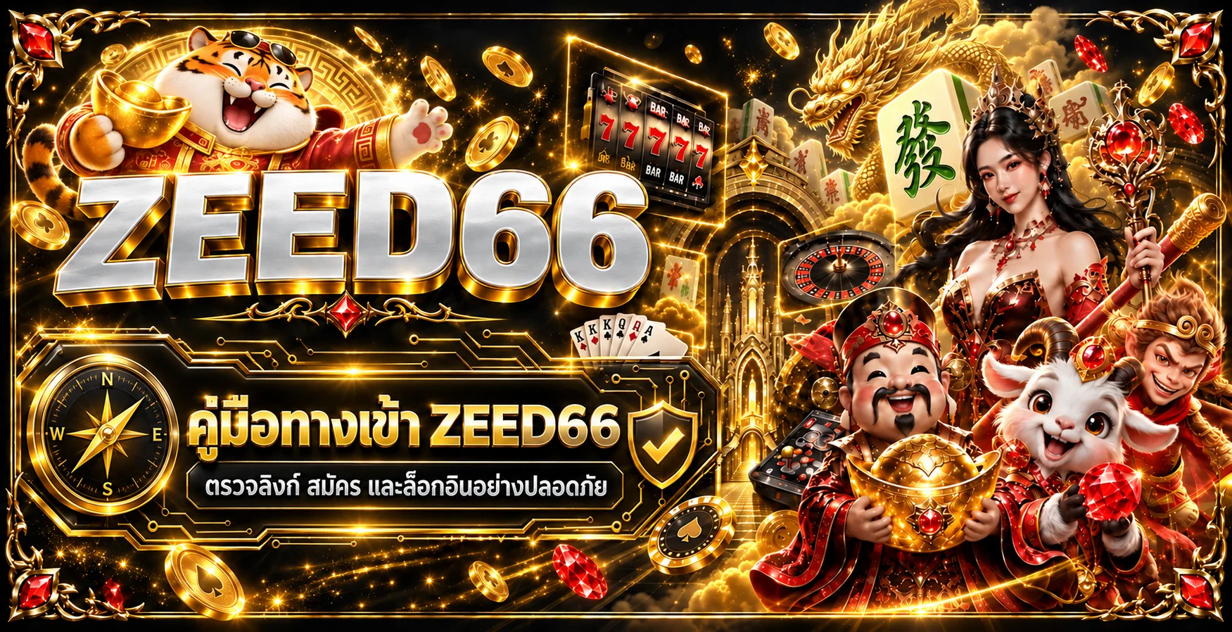 ZEED66 ทางเข้า คู่มือตรวจลิงก์ สมัครและล็อกอิน